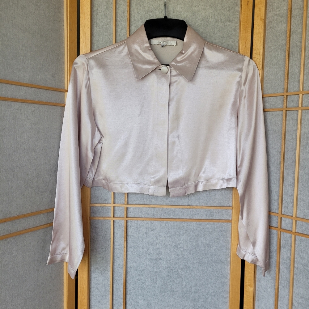 M.W. Satin bolero size 14P
